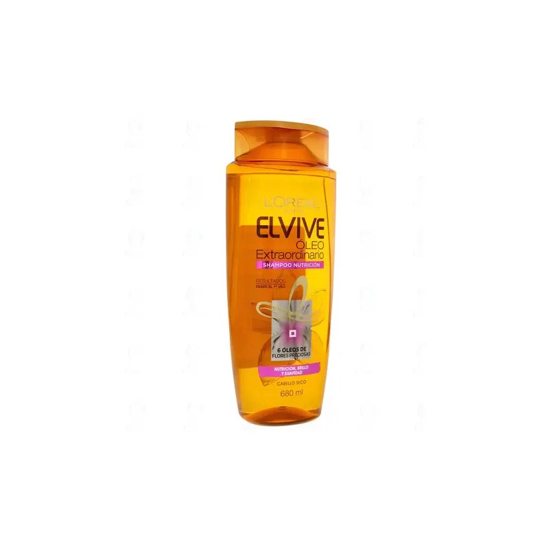 Shampoo L'Oréal Paris Elvive Óleo extraordinario de 680mL