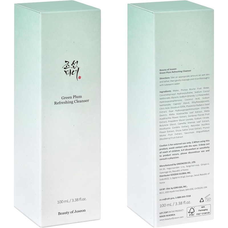 Green Plum Refreshing Cleanser