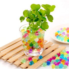 Creve Cell Water Inflatable Jelly Balls, Crystal Balls, Plant Balls, Aqua Balls, Puyopuyo Balls, DIY, Gardening, Plants, Hydroponics, Hydroculture, Approx. 3000 Pieces (Mixed Color)