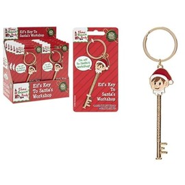 Elf's Key to Santa's Workshop Festive Christmas Decoration