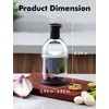 Food Chopper, Hand Chopper Dicer Easy to Clean, Manual Slap