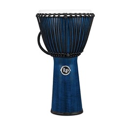 Latin Percussion LP725B Rope Djembe 12.5" Synthetic Shell, Synthetic Head, Blue