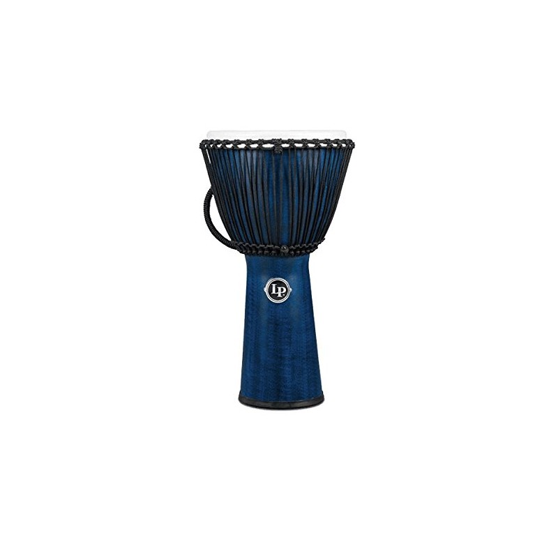 Latin Percussion LP725B Rope Djembe 12.5" Synthetic Shell, Synthetic Head,