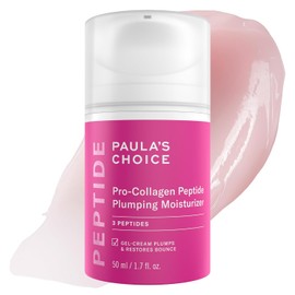 Paula's Choice Pro-Colágeno Péptido Hidratante Facial para Rellenar, Crema Facial en Gel Diaria para Hidratación Profunda y Ligera, Arrugas y Pérdida de Firmeza, Libre de Fragancia, 1.7 fl oz