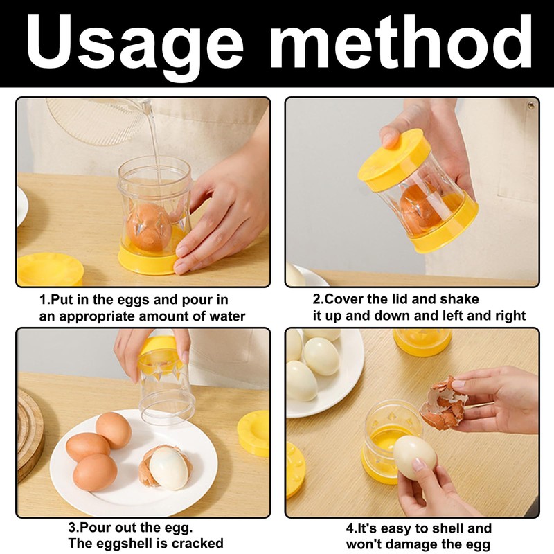 Egg Peeler for Hard Boiled Eggs, Egg Shell Remover Tool,