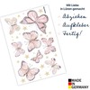 Butterflies & Stars Wall Sticker Set | Hand-Drawn | Sticker