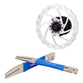 HOUSON Brake disc Alignment Tool, Bicycle Brake disc Adjustment disc Brake Adjustment Tool Bicycle Repair kit for Racing Bikes or Mountain Bikes CR02