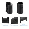 sourcing map 40Pcs Wire Shelving Shelf Lock Clips, Plastic Shelving