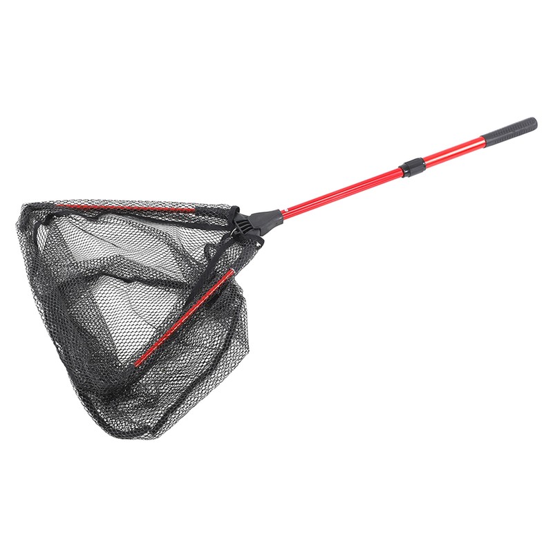 Floating Fishing Net Aluminum Alloy Hex Structural Mesh Extended Handle
