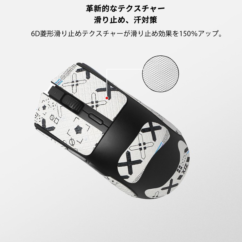 For Razer Viper V3 Pro Mouse Grip Tape [NOUKAJU] for