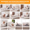 Ruqmuis 3PCS Wedge Pillow Set for After Surgery, Adjustable Back