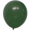 12" Dark Green Latex Balloons (10)