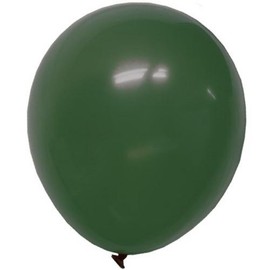 12" Dark Green Latex Balloons (10)