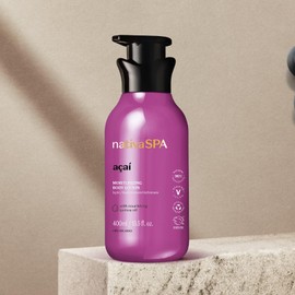 O Boticário Nativa Spa Acai Gift Set Skin Care with 2 Products | Body Moisturiser 400 ml and Perfumed Body Oil 200 ml