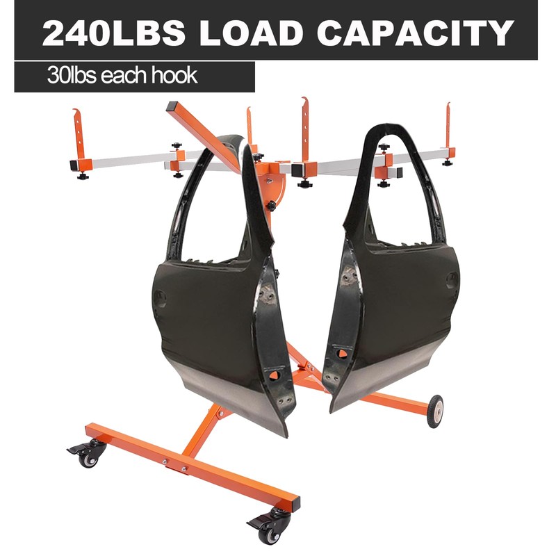 CUBELLIN Bumper Paint Stand Automotive Paint Stand 180° Rotating Paint