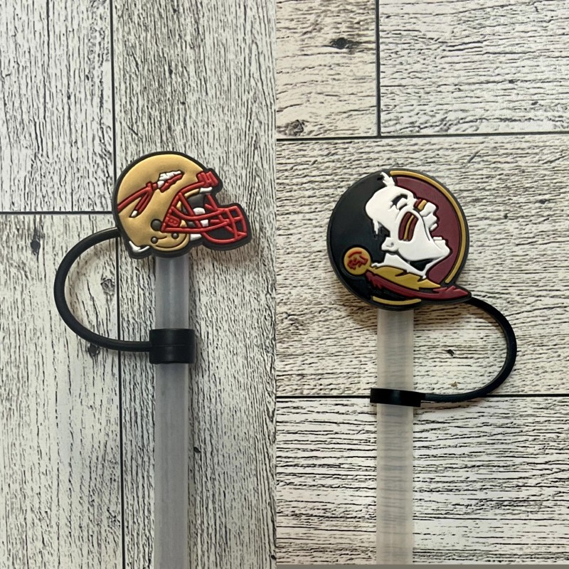 FSU Seminoles Straw Toppers - FSU, 8MM