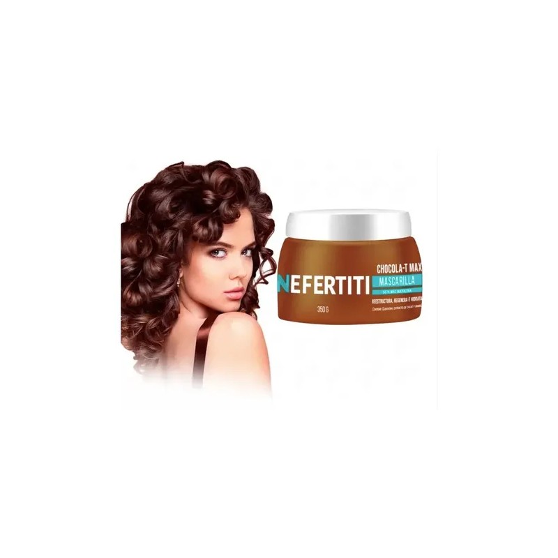 Nefertiti Kit Chocolat Max Shampoo +mascarilla +crema Peinar