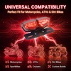 Anki HappiGo Red Motorcycle Tail Light with License Plate Bracket