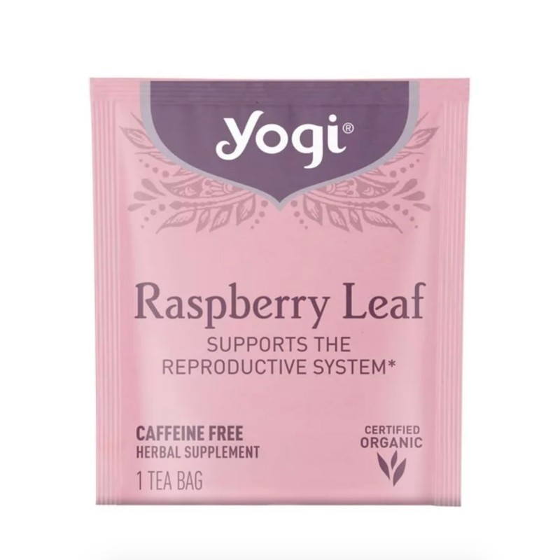 Yogi Tea - Raspberry Leaf Tea, Supports the Reproductive System,