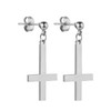 Cupimatch Cross Stud Earrings Peter Cross Earrings – Inverted Cross