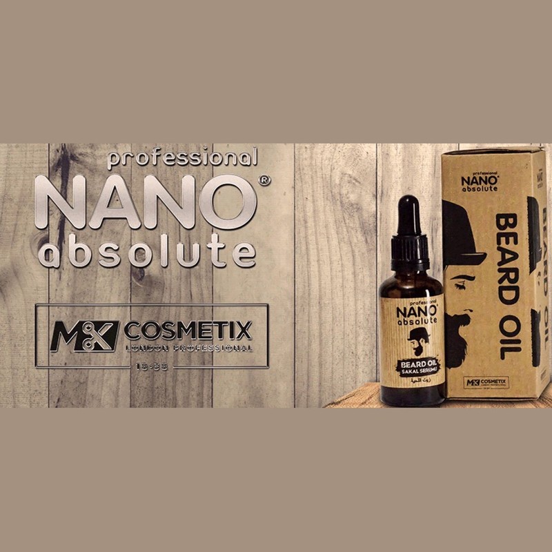 Nano Absolute Beard Oil Serum - Men Beard & Moustache
