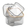 Enwye Orthodontic Retainer Aligner Case 3-Layer Portable Soaking Storage Box
