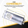Seentech 45+7.5 uf MFD 370/440VAC CBB65 Dual Run Round Capacitor