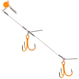 Balzer Rubber Fish System with Screw Jig Head 9 cm – Spinning System, Weight: 5 g