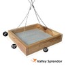 Cedar Platform Bird Feeder - Made in USA