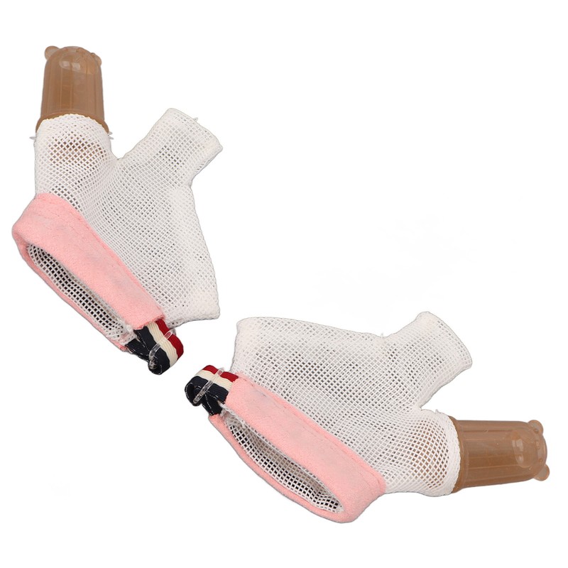 1 Pair Thumb Sucking Stop Glove Soft Adjustable with Buckle
