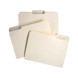 Staples 452830 100% Recy Reinforced Top-Tab File Folders 1/3 Cut Manila Letter 50/Bx