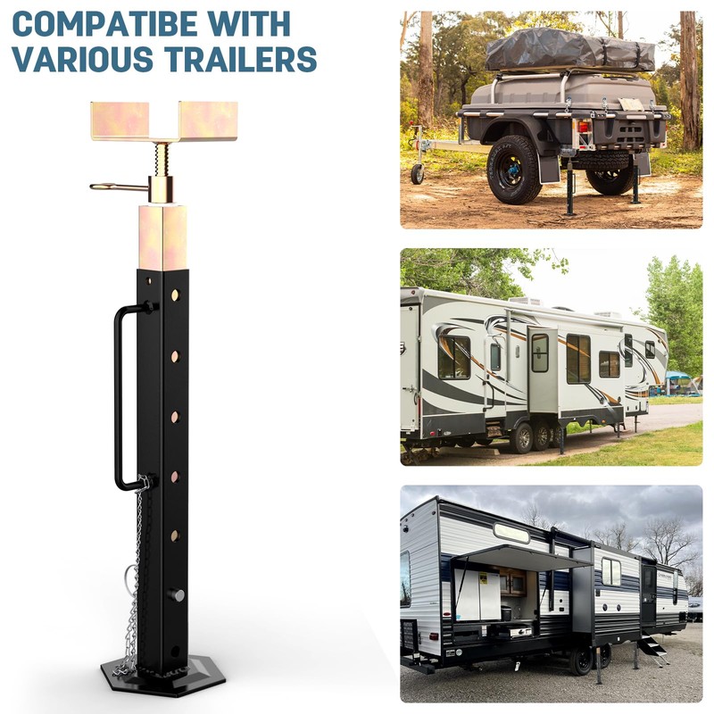 RV Slide Out Support Jacks, Universal Heavy-Duty Camper Stabilizer Jacks