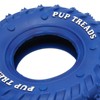 Dog Tire Chewing Toy Bite Resistant Treat Dispensing Rubber Aggressive