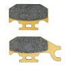 H&H bros Front Rear Brake Pads for Can-Am Outlander 330