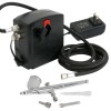 Mini Airbrush Air Compressor Kit Set Hose Makeup Cake Tattoo