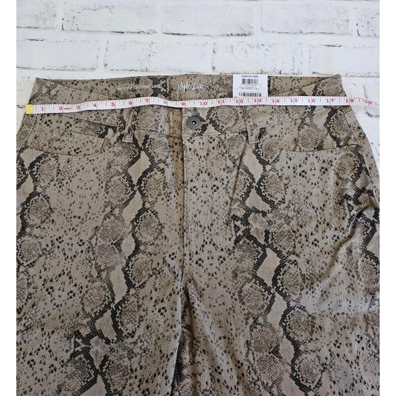 Style&co. Women's Size 14 Style&Co Skinny/curvy Mid-rise Tummy Control Jeans