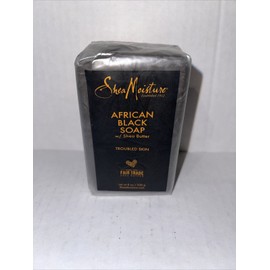 U-BB-2692 African Black Soap Bar Acne Prone & Troubled Skin By Shea Moisture For Unisex...