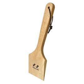 Naturolic All-Natural Wooden Grill Scraper for BBQ Grilling | Works as a Grill Cleaner, Wood Scraper, Grill Grate Cleaner, and BBQ Cleaner | Bristle Free BBQ Scraper for Grill Cleaning | Eco Friendly