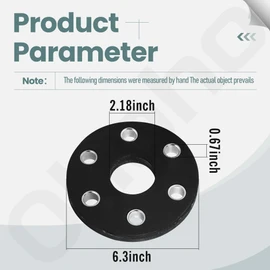 Ohoho Ro-tary Cutter Flex Coupler Rubber Disc Kit (Set Of 4)