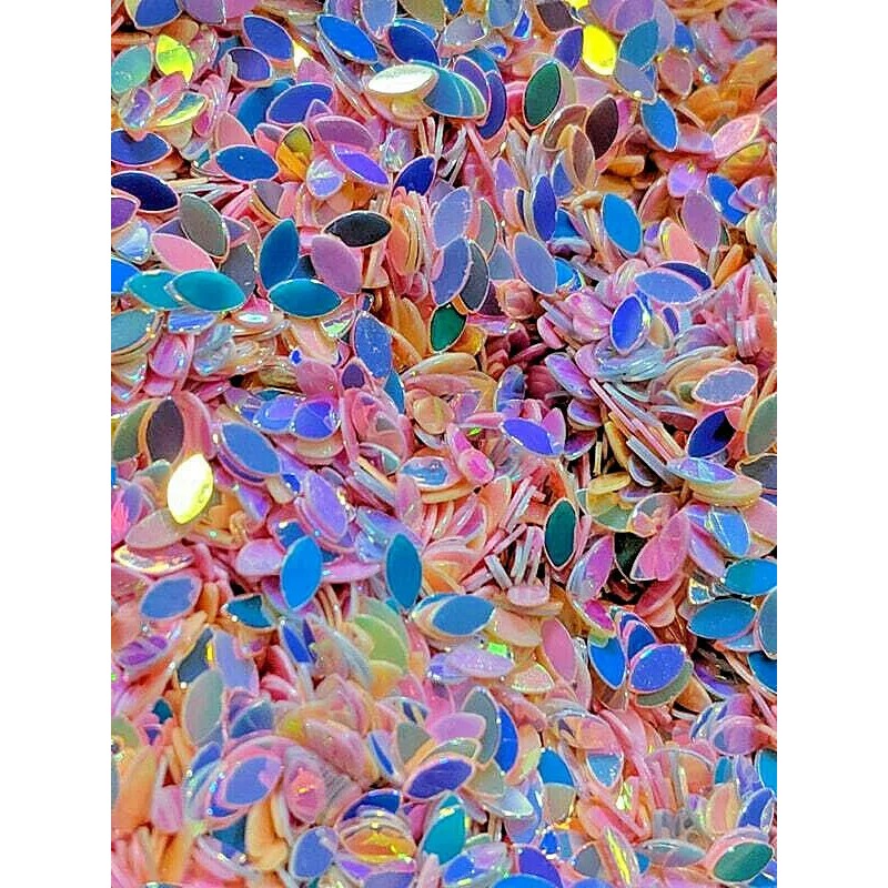 Unique Nail Creations FLOWER PETAL Spangle~YOU CHOOSE~Nail•Ac - COTTON CANDY