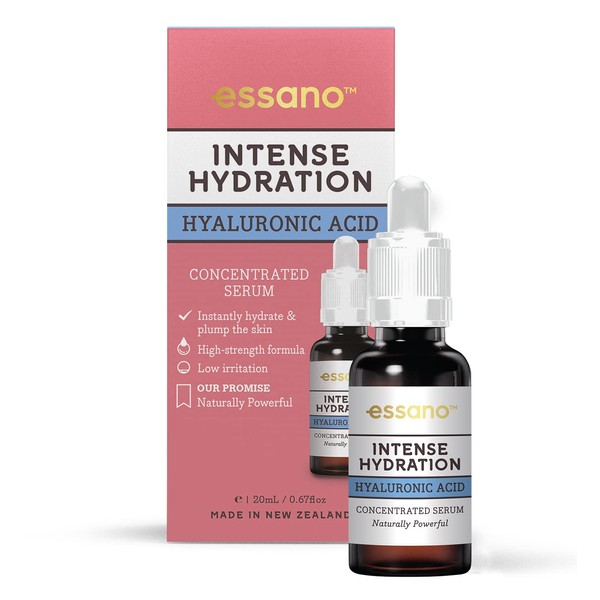 Essano Intense Hydration Hyaluronic Acid Concentrated Serum - Instantly Hydrating, 20ml