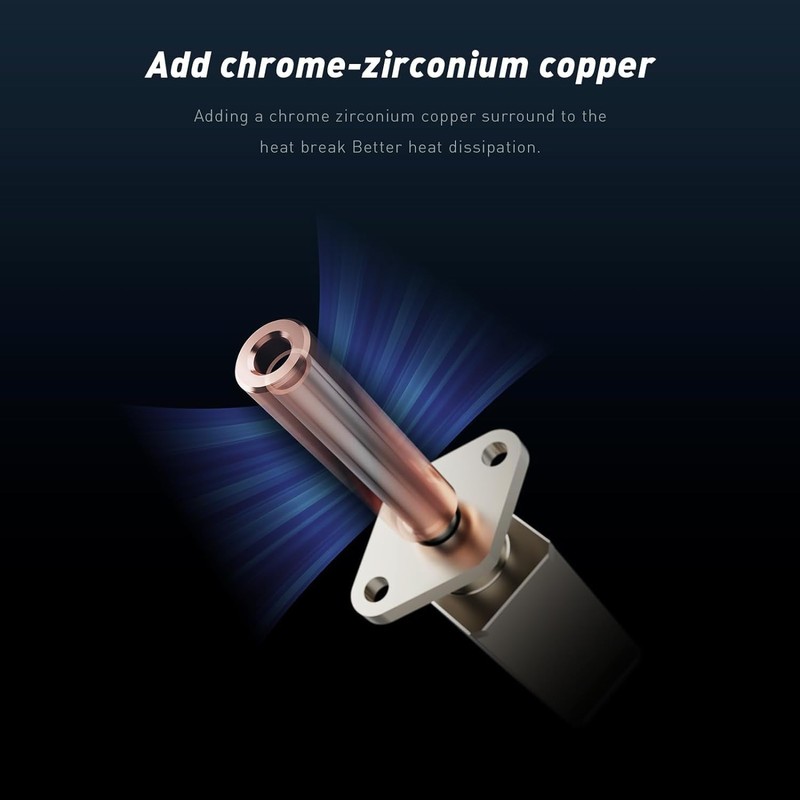 JUUPINE Upgraded Bambu Labs hotend Kit for Bambu Lab X1/X1C/P1P/P1S
