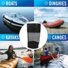 Boat Trash Can Large Capacity Easy to Use Hoop Mesh