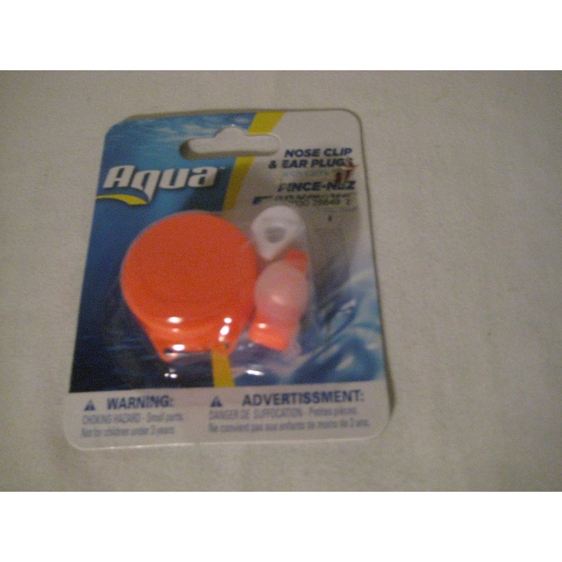 Aqua Sport Nose Clip & Ear Plugs Set