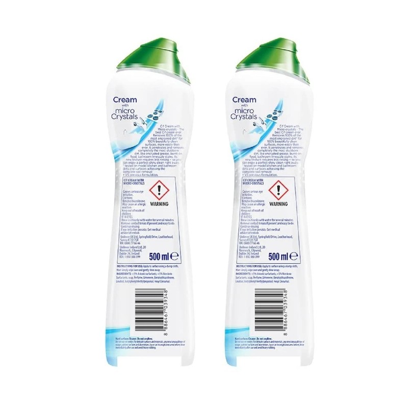 Cif Original Multipurpose Surface Cleaner Cream for Kitchen & Bathroom,