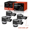 A-Premium 4-PC Front and Rear Reverse Backup Parking Assist Sensor