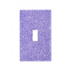 Lavender Purple Glitter Duplex Wall Plate Sparkle Switch Plate Electrical