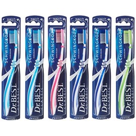 Dr.BEST Zahnbürste Schwung weich, 6er Pack (6 x 1 Stück)