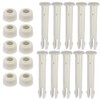ZDNT 10 Pieces Plastic Pool Joint Pins Set Plastic Replacement