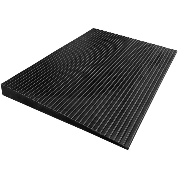 Electriduct 2.8" Non Slip Rubber Threshold Wheelchair Ramp for Accessibility | Use with Wheelchairs, Mobility Scooters for Home, Steps, Stairs, Doorways, Curbs - 40" W x 28" L